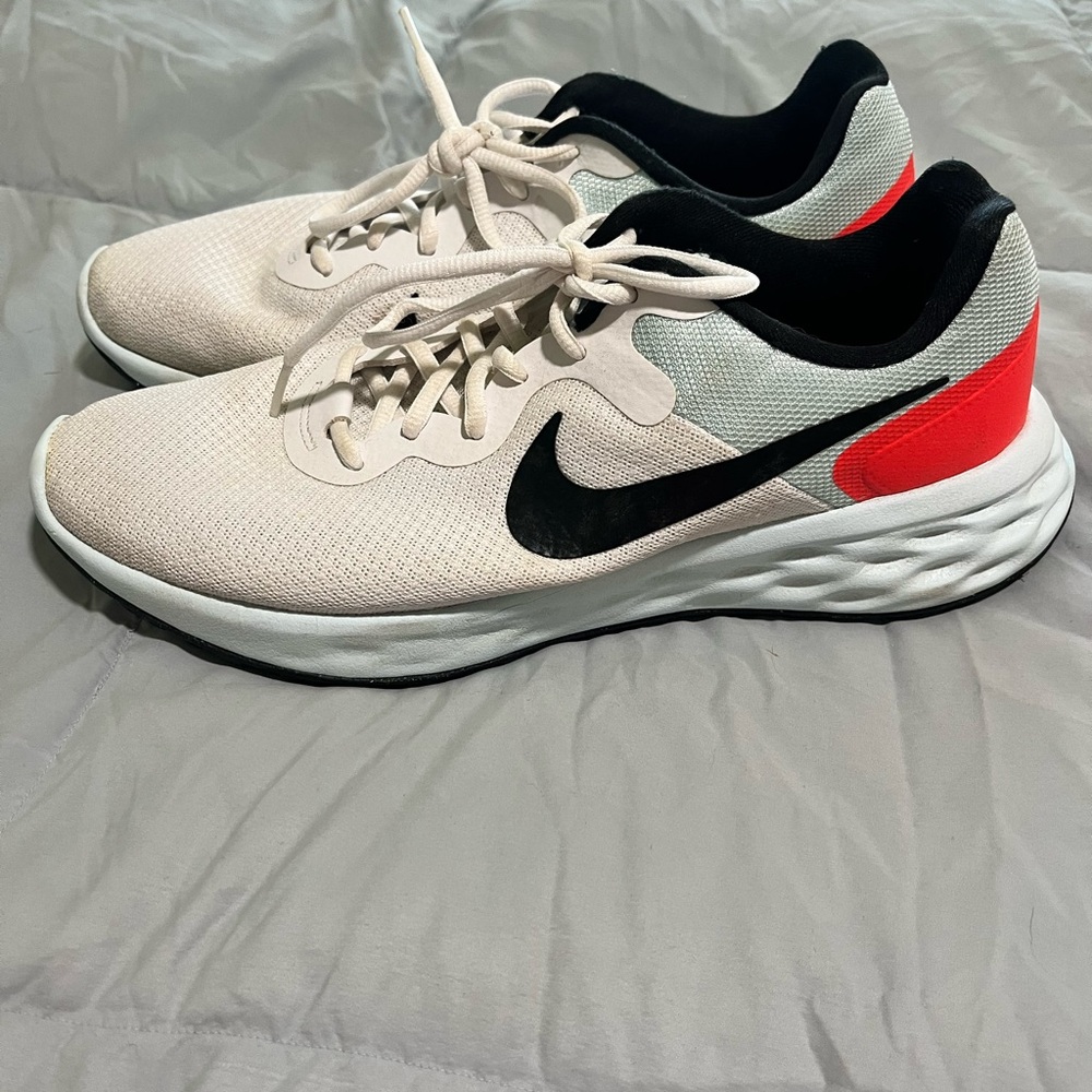 Nike Women's Athletic Shoes - white, pink, black